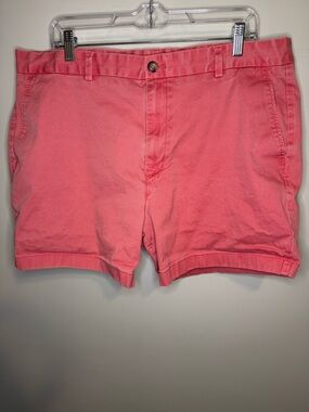 Vineyard Vines Breaker Short Salmon Pink Flat front Shorts with Pockets Mens 38